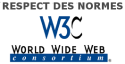 respect des normes w3c pour la creation de sites web